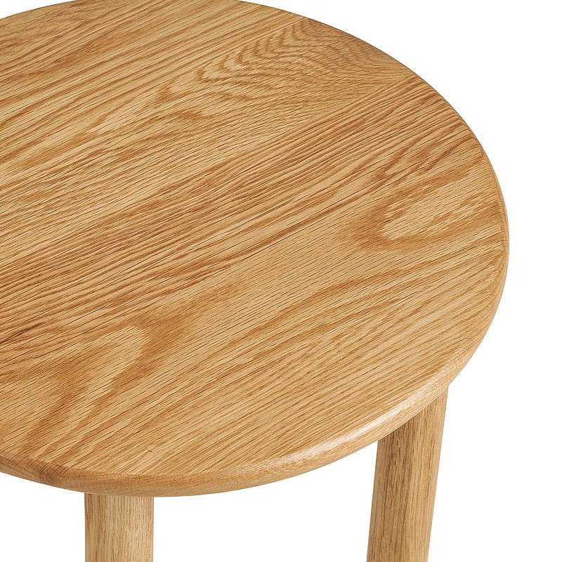 Bout de canapé chêne JENA, diamètre 40 ou 70 cm