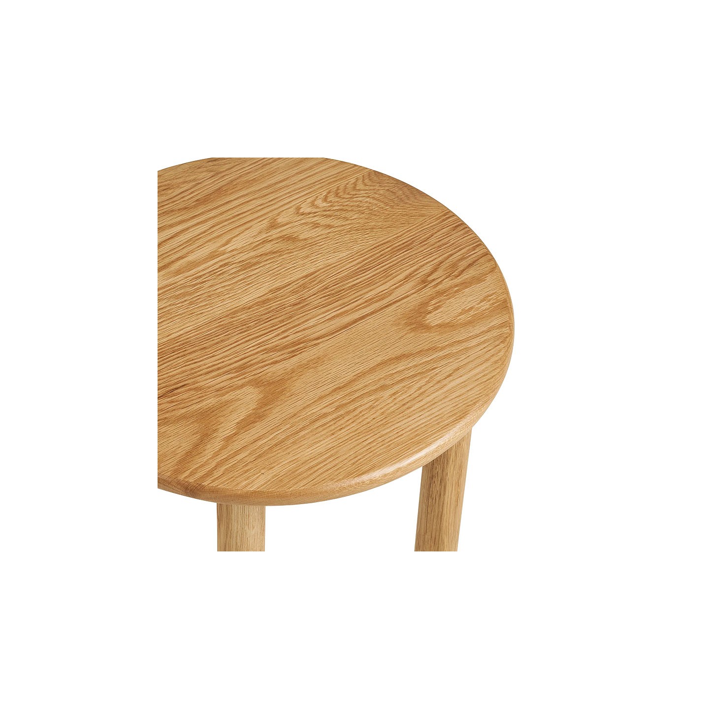 Bout de canapé chêne JENA, diamètre 40 ou 70 cm