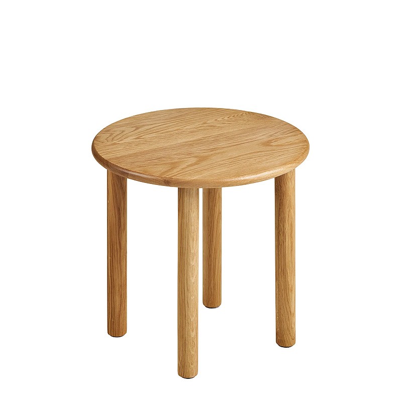 Bout de canapé chêne JENA, diamètre 40 ou 70 cm