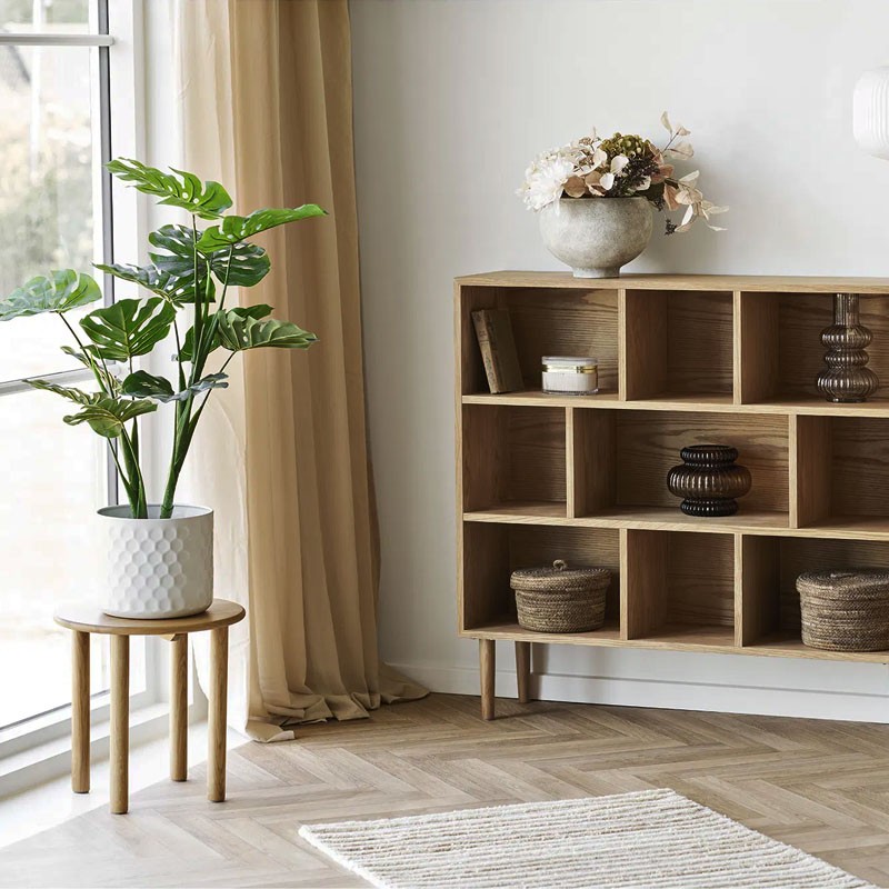 Bout de canapé chêne JENA, diamètre 40 ou 70 cm