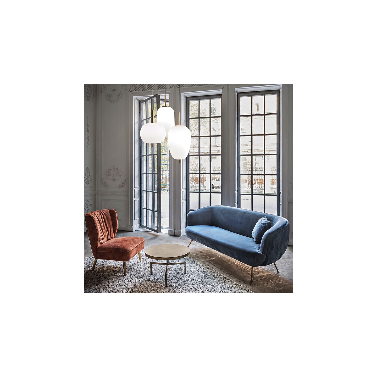 Suspension 3 lumières UMILE SP3