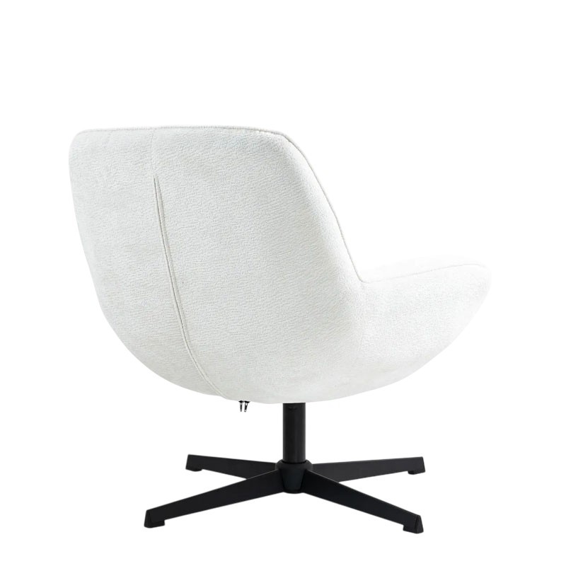 Fauteuil confortable pivotant RENA, 4 coloris