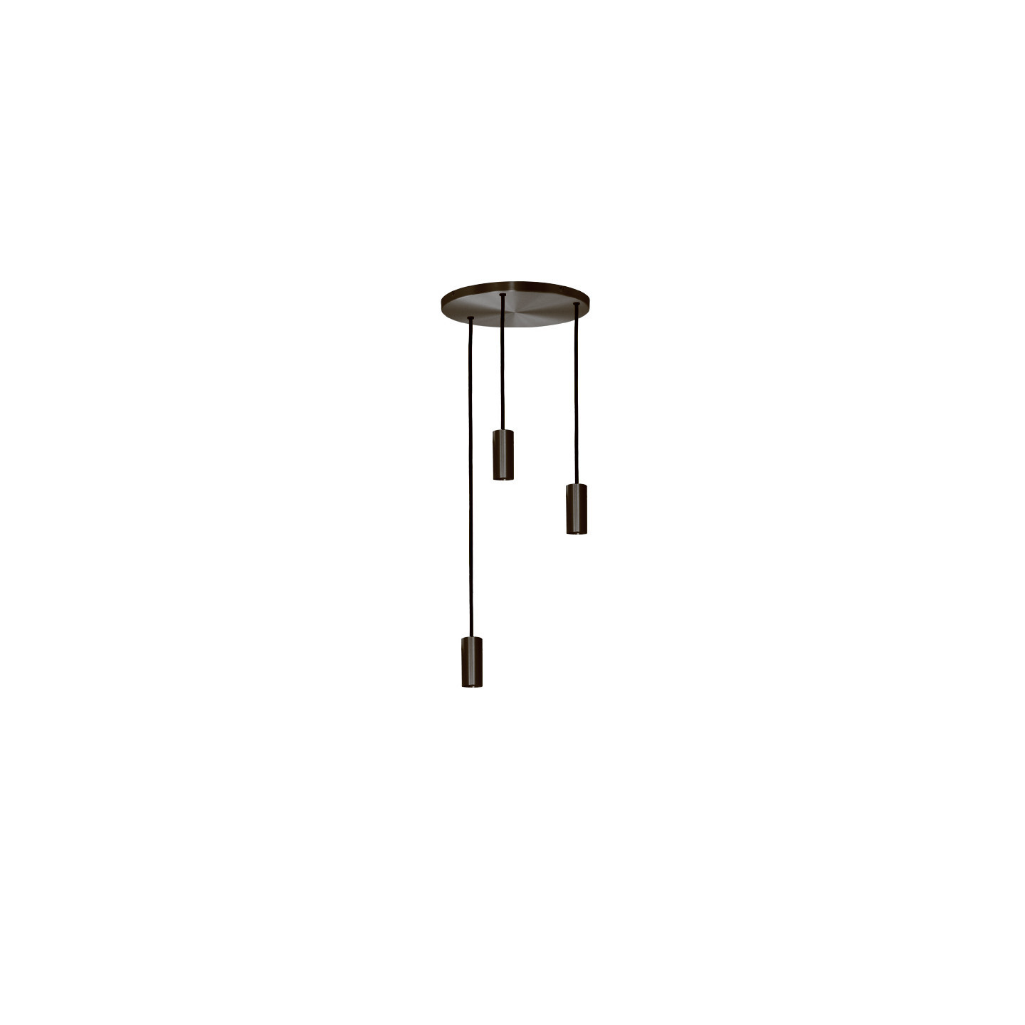 Suspension 3 lumières HALO, 3 finitions CVL Manufacture