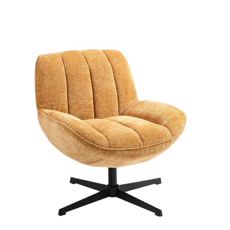 Fauteuil confortable pivotant RENA, 4 coloris