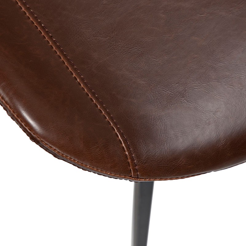 Chaise imitation cuir HYPE, 4 coloris Dan Form