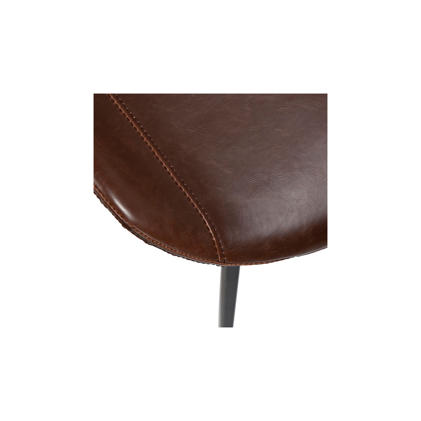 Chaise imitation cuir HYPE, 4 coloris Dan Form