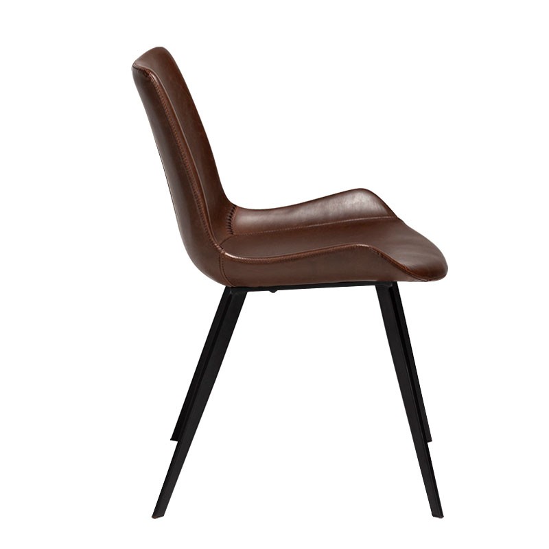 Chaise imitation cuir HYPE, 4 coloris Dan Form