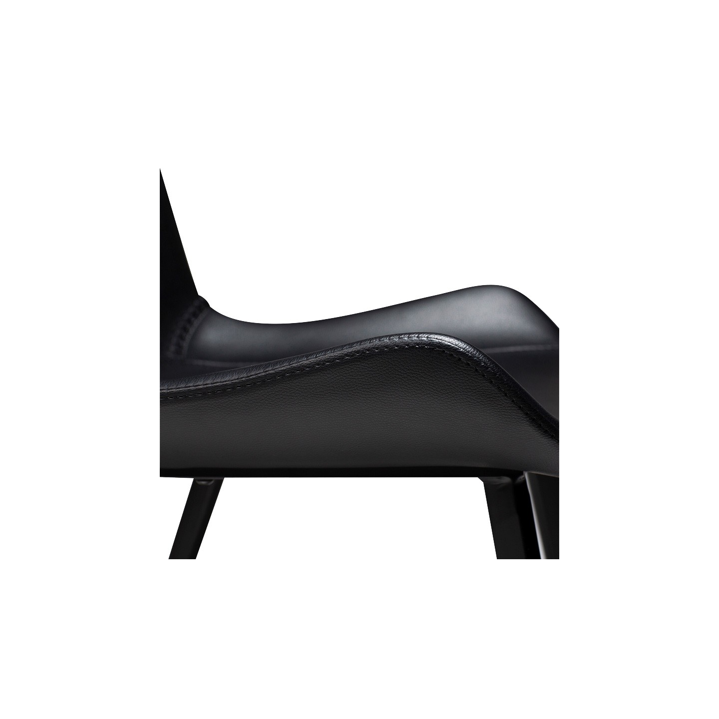 Chaise imitation cuir HYPE, 4 coloris Dan Form