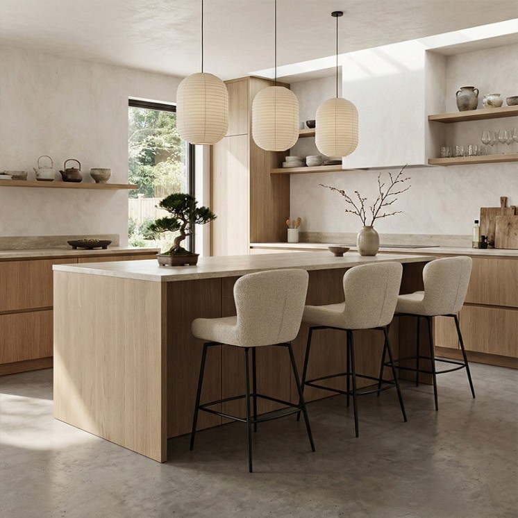 Chaise de bar pivotant GLAM, 3 coloris Dan Form Denmark