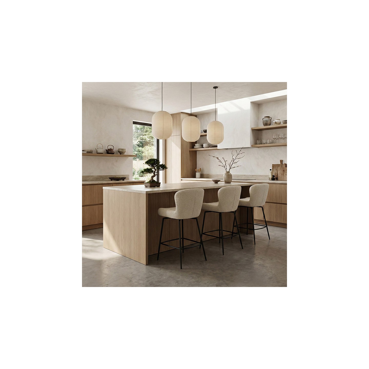 Chaise de bar pivotant GLAM, 3 coloris Dan Form Denmark