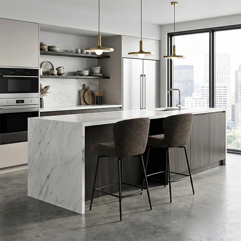 Chaise de bar pivotant GLAM, 3 coloris Dan Form Denmark