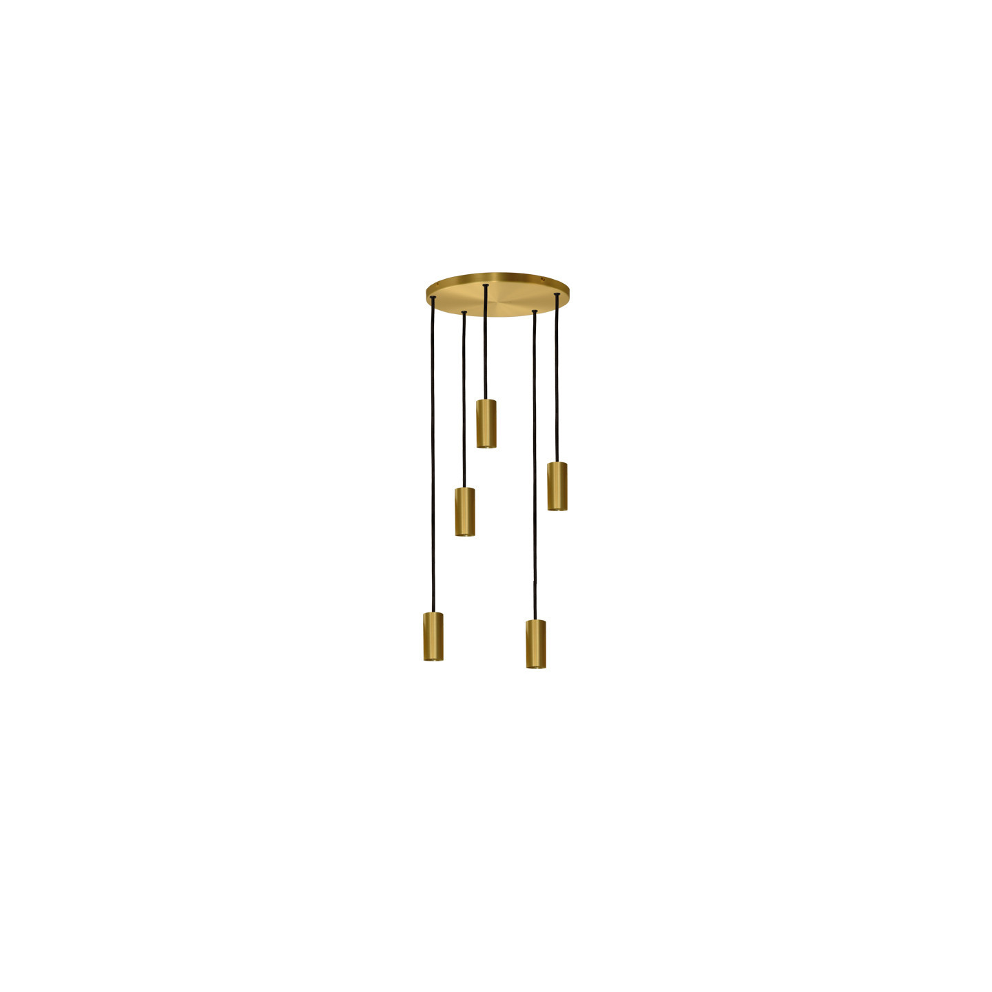 Suspension 5 lumières HALO, 3 finitions CVL Manufacture