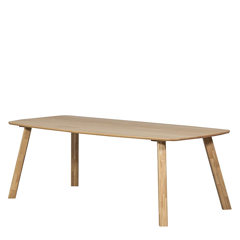 Table chêne massif moderne OAK 220 x 100 cm