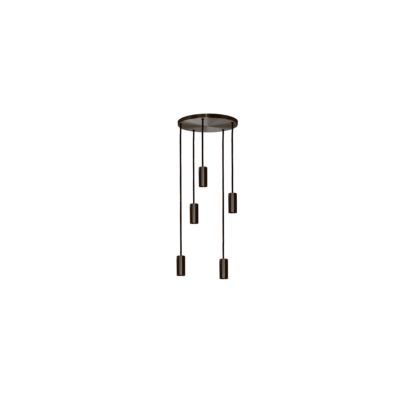 Suspension 5 lumières HALO, 3 finitions CVL Manufacture
