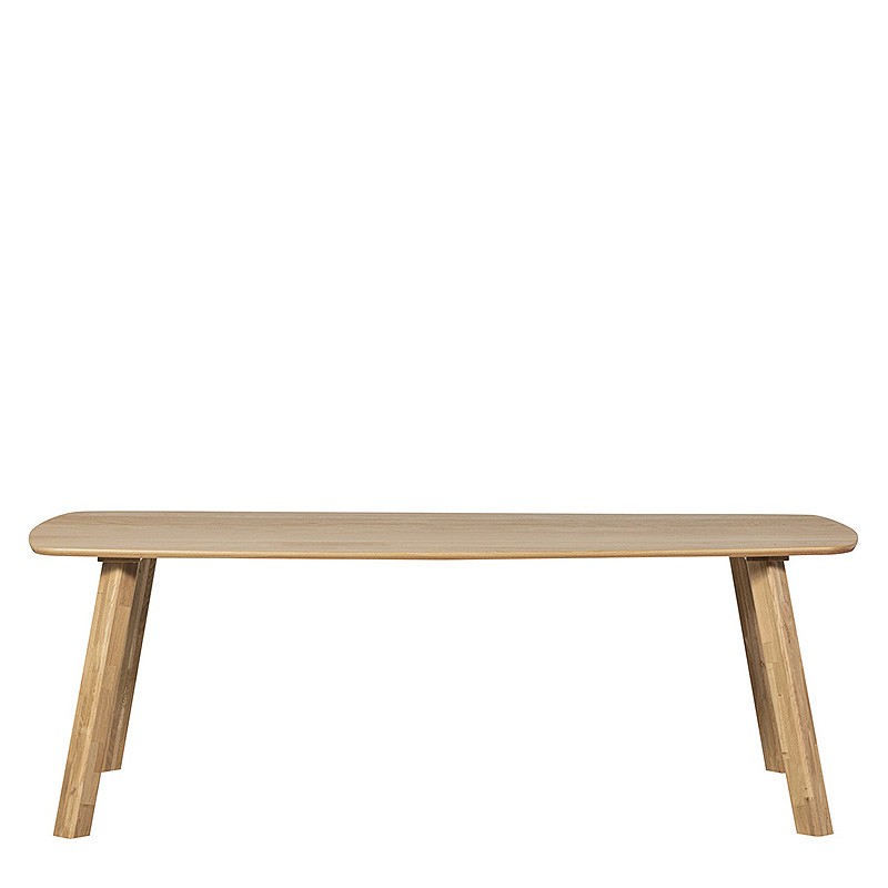 Table chêne massif moderne OAK 220 x 100 cm
