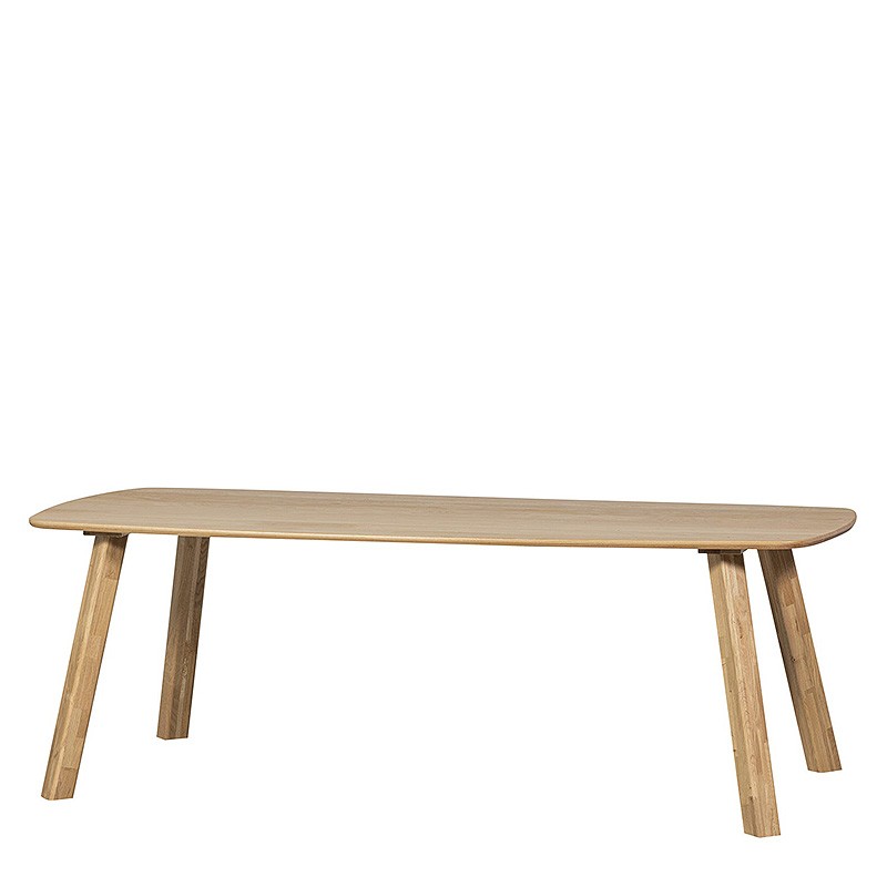 Table chêne massif moderne OAK 220 x 100 cm