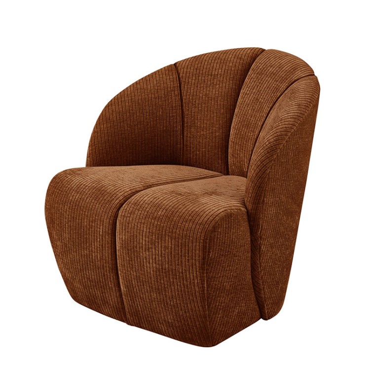 Fauteuil design coquillage MOJO, 5 coloris