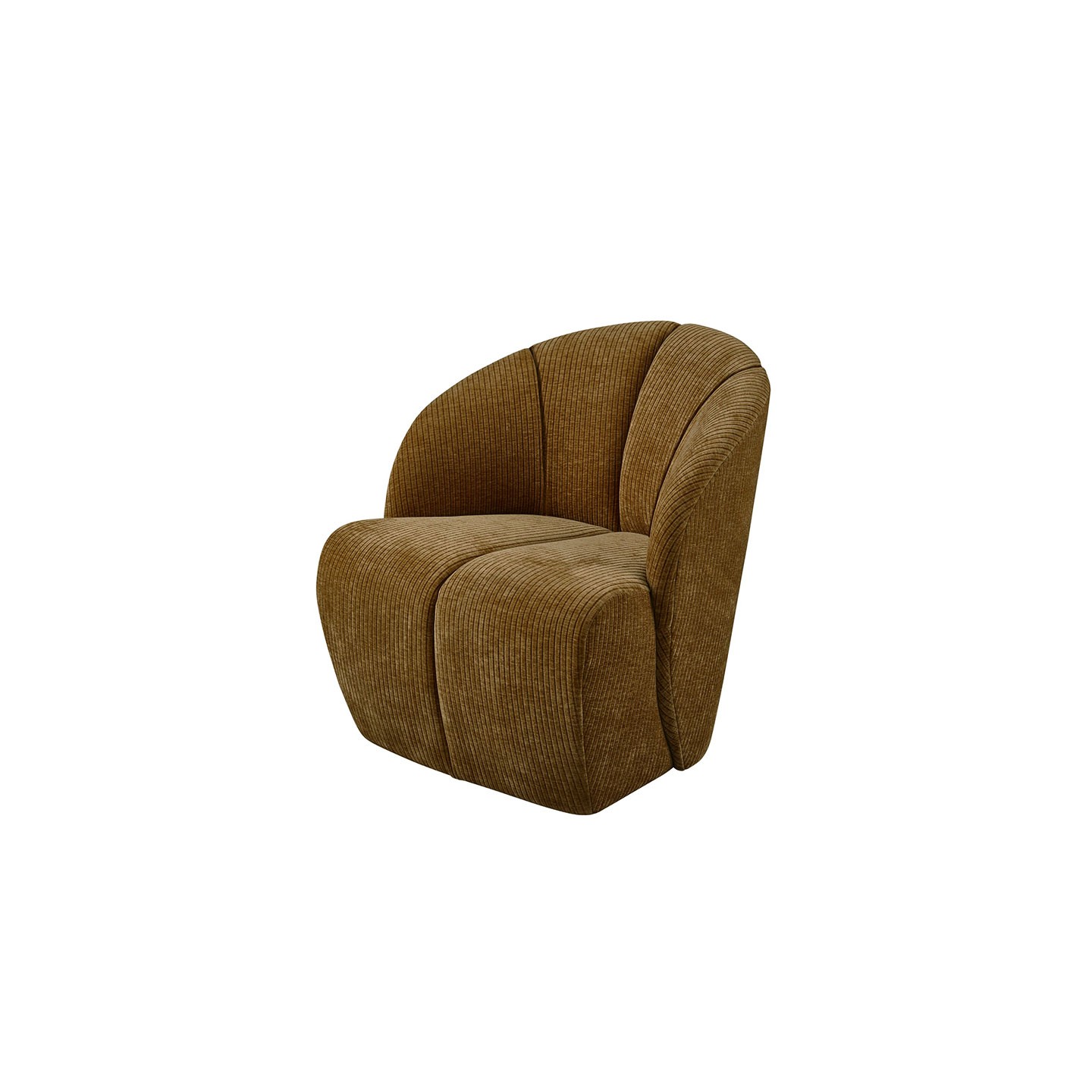 Fauteuil design coquillage MOJO, 5 coloris