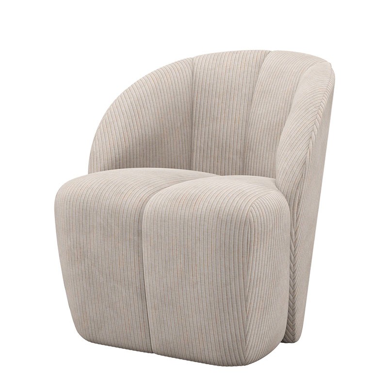 Fauteuil design coquillage MOJO, 5 coloris