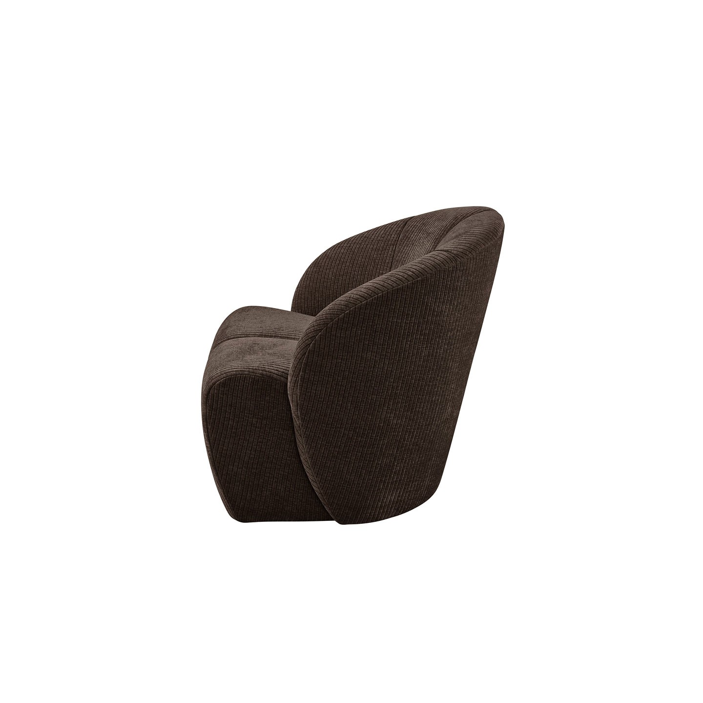 Fauteuil design coquillage MOJO, 5 coloris