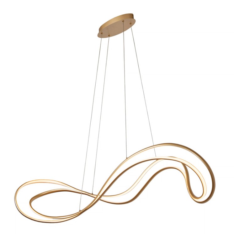 Suspension table à manger SARDANA or mat