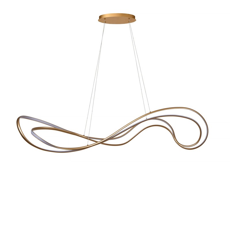 Suspension table à manger SARDANA or mat