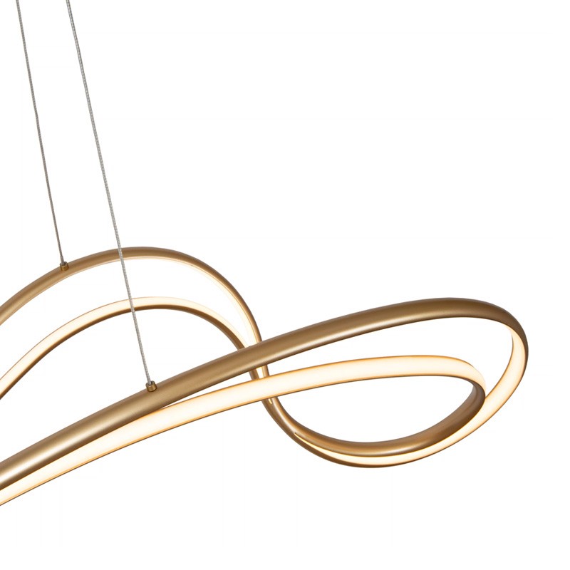 Suspension table à manger SARDANA or mat