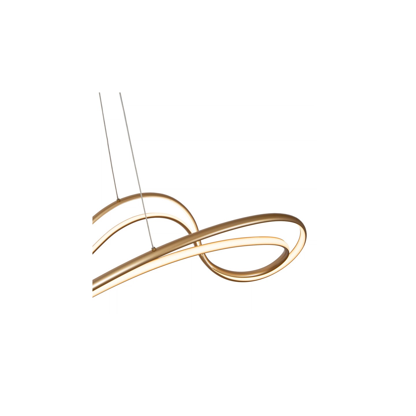 Suspension table à manger SARDANA or mat