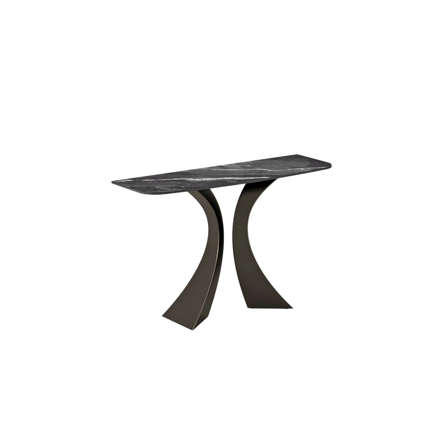 Console marbre noir KEITH