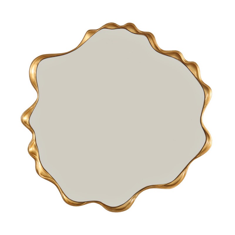 Miroir rond décoratif XANDAR or