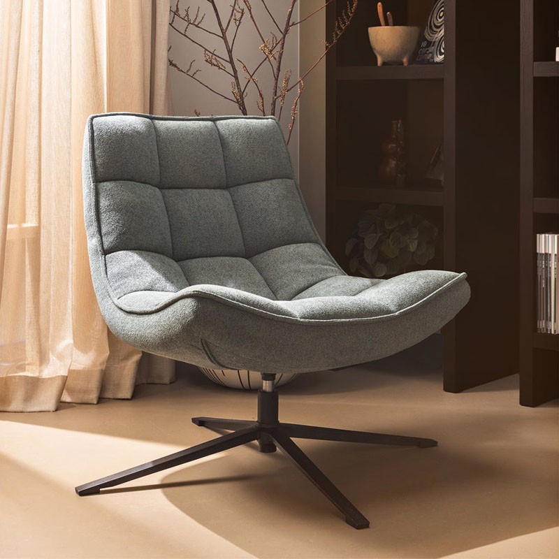 Fauteuil rotatif MAUDUI, 4 coloris