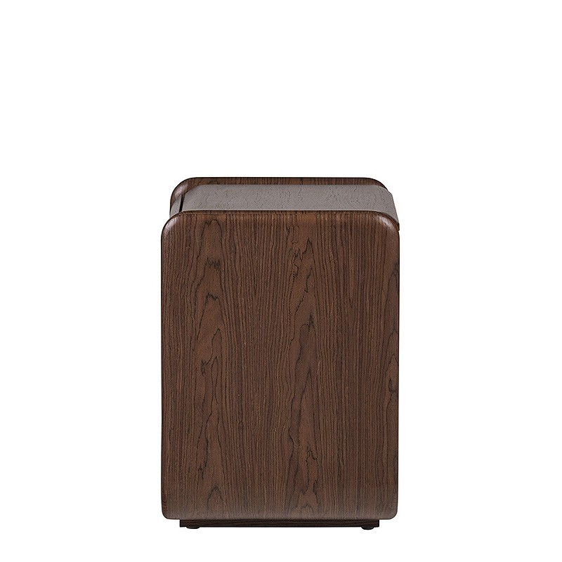 Table de chevet noyer ELURA