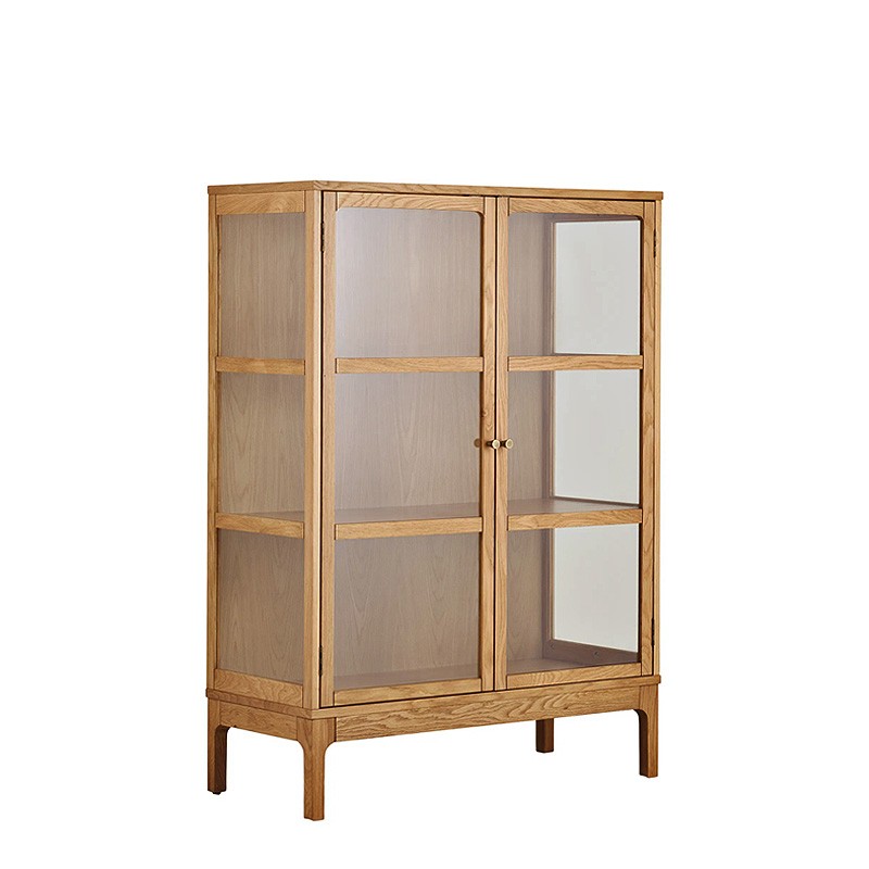 Rangement 2 portes ZAMORA chêne naturel