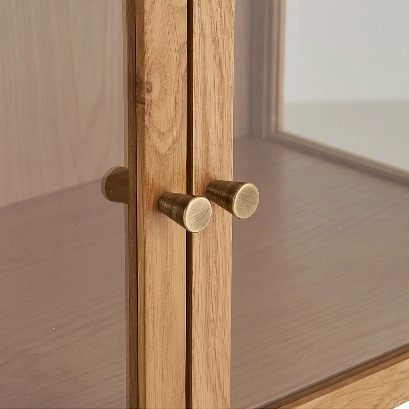 Rangement 2 portes ZAMORA chêne naturel