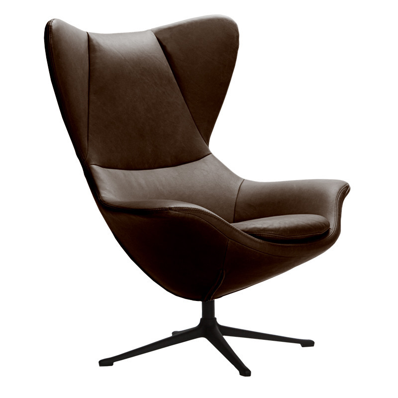 Fauteuil dossier haut STILO avec ou sans repose-pieds, 6 coloris Flexlux