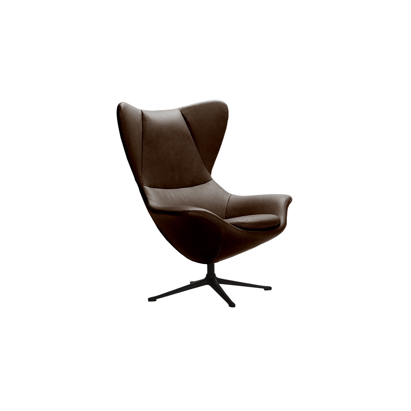 Fauteuil dossier haut STILO avec ou sans repose-pieds, 6 coloris Flexlux