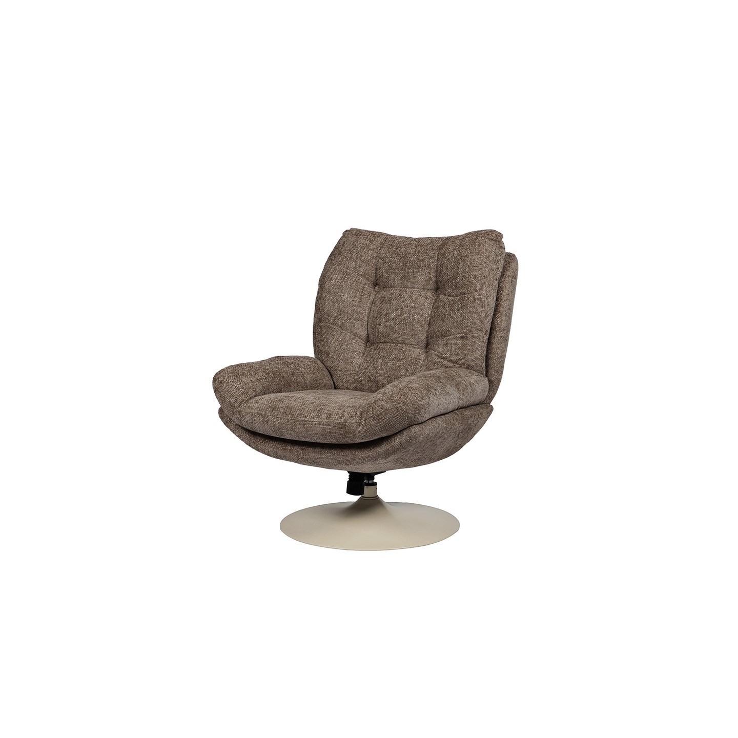 Fauteuil tournant MAGNUM base beige, 2 coloris