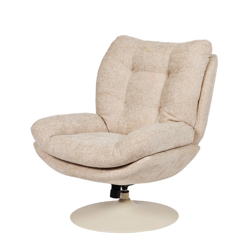 Fauteuil tournant MAGNUM base beige, 2 coloris