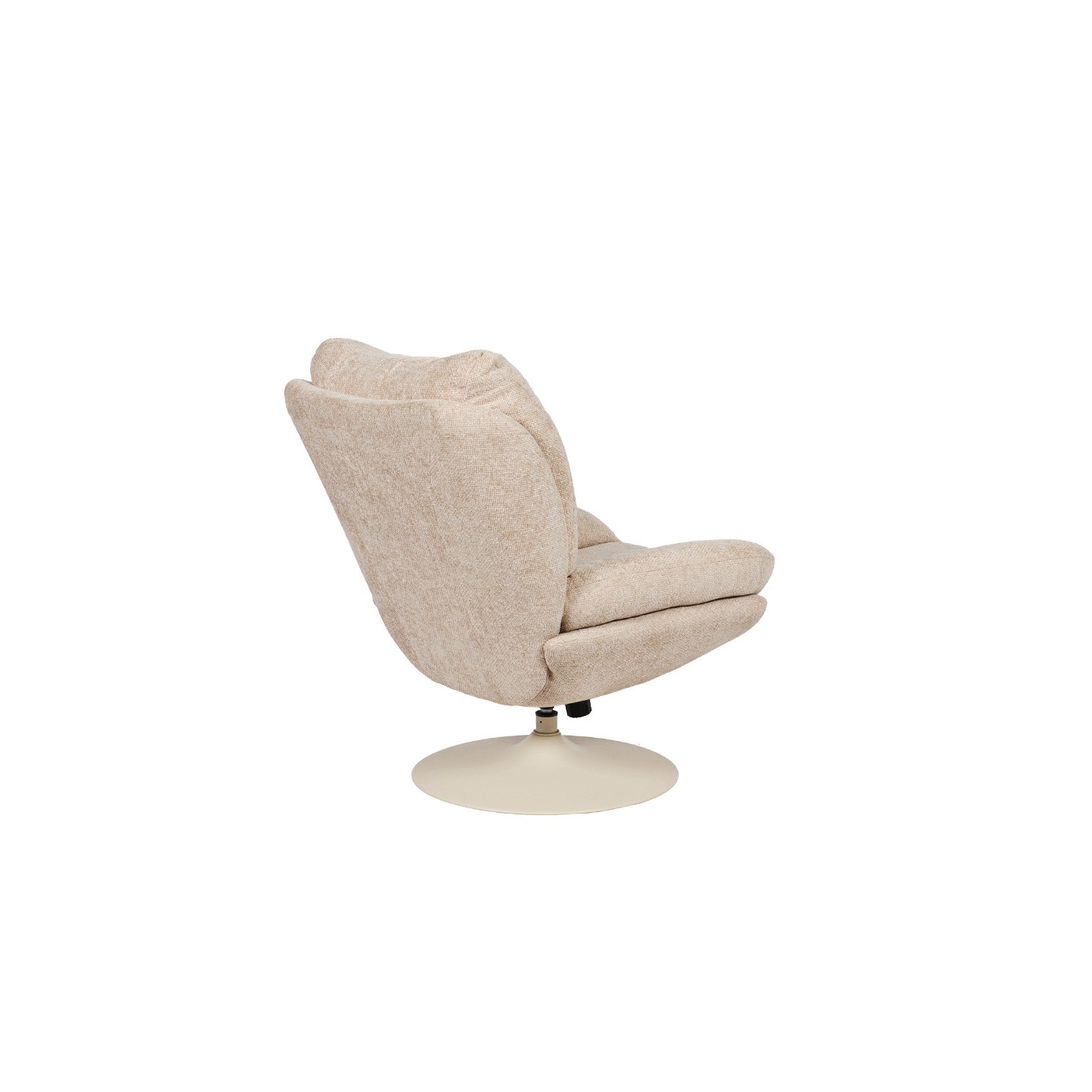 Fauteuil tournant MAGNUM base beige, 2 coloris