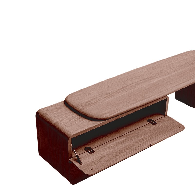 Meuble tv en chêne massif TEHEME, 2 finitions Drugeot Manufacture