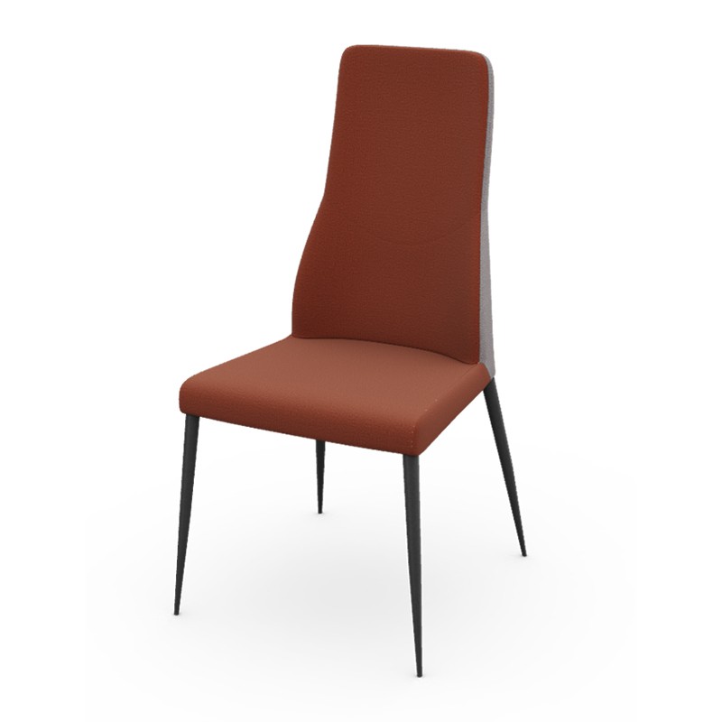 Chaise salle a manger MATHILDE, tissu Cali & Canada, 8 coloris Europea Design