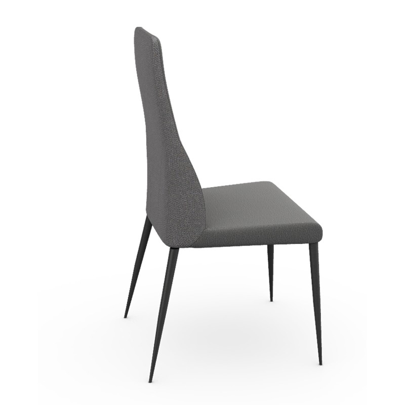 Chaise salle a manger MATHILDE, tissu Cali & Canada, 8 coloris Europea Design