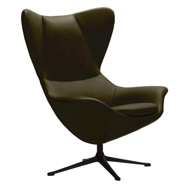 Fauteuil dossier haut STILO avec ou sans repose-pieds, 6 coloris Flexlux