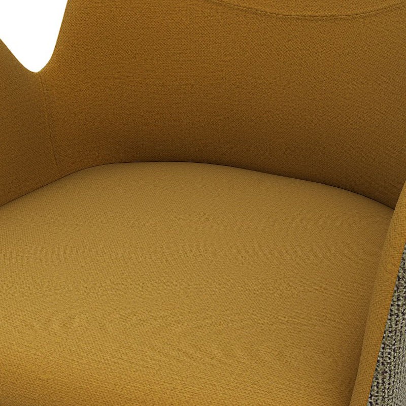 Chaise salle a manger MATHILDE BRIDGE, tissu Cali & Canada, 8 coloris Europea Design