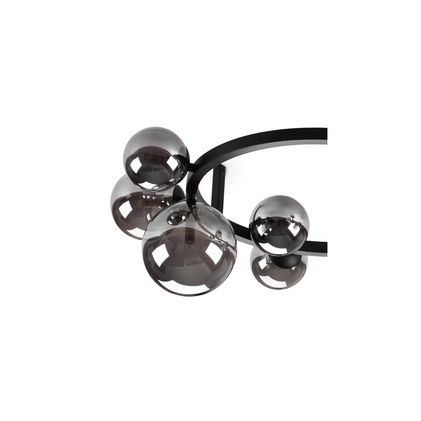 Plafonnier boule en verre PERLAGE, 3 finitions