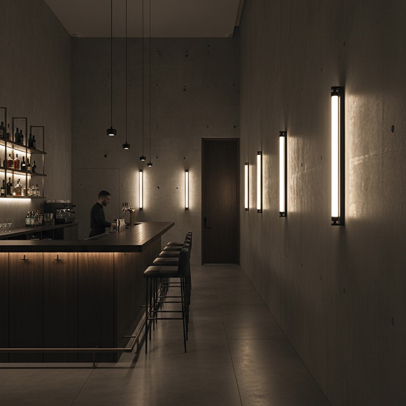 Applique murale linéaire LINEO, 60 ou 90 cm, 3 coloris