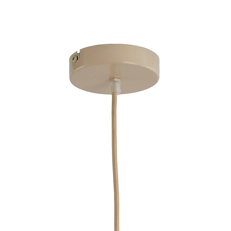 Suspension luminaire en osier LAVRIO, diamètre 48 ou 60 cm