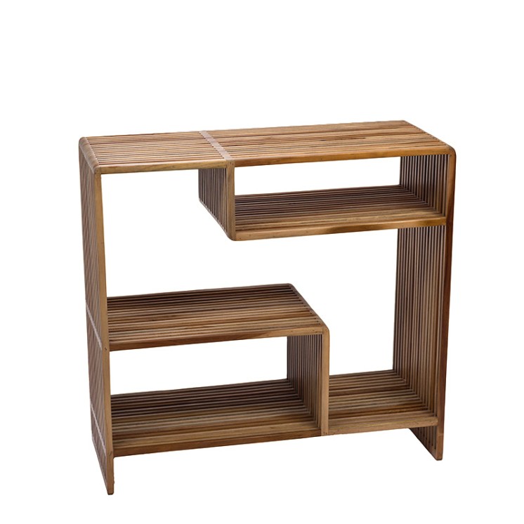 Console en teck massif CALOPSITE grand modèle