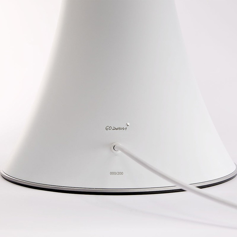 Lampe italienne PIPISTRELLO medium blanc mat "édition limitée" Martinelli Luce