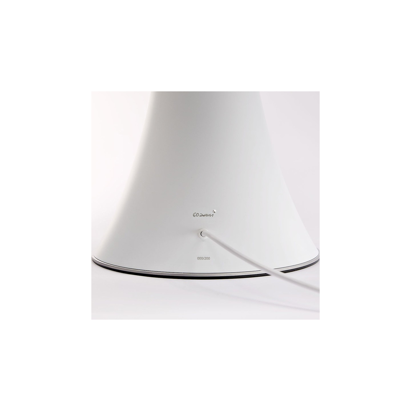 Lampe italienne PIPISTRELLO medium blanc mat "édition limitée" Martinelli Luce